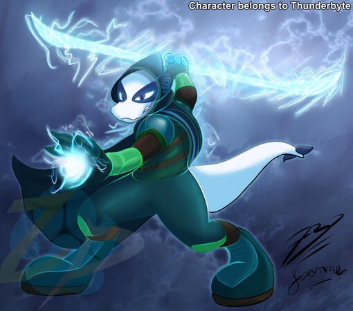 "Khi - Charged by Lightning" - made for Thunderbyte